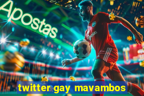 twitter gay mavambos