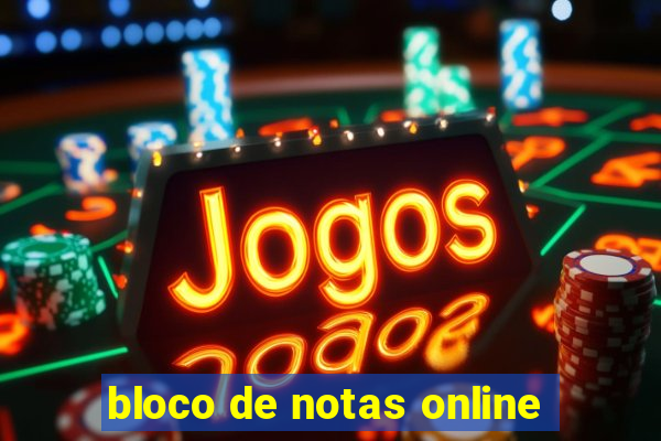 bloco de notas online